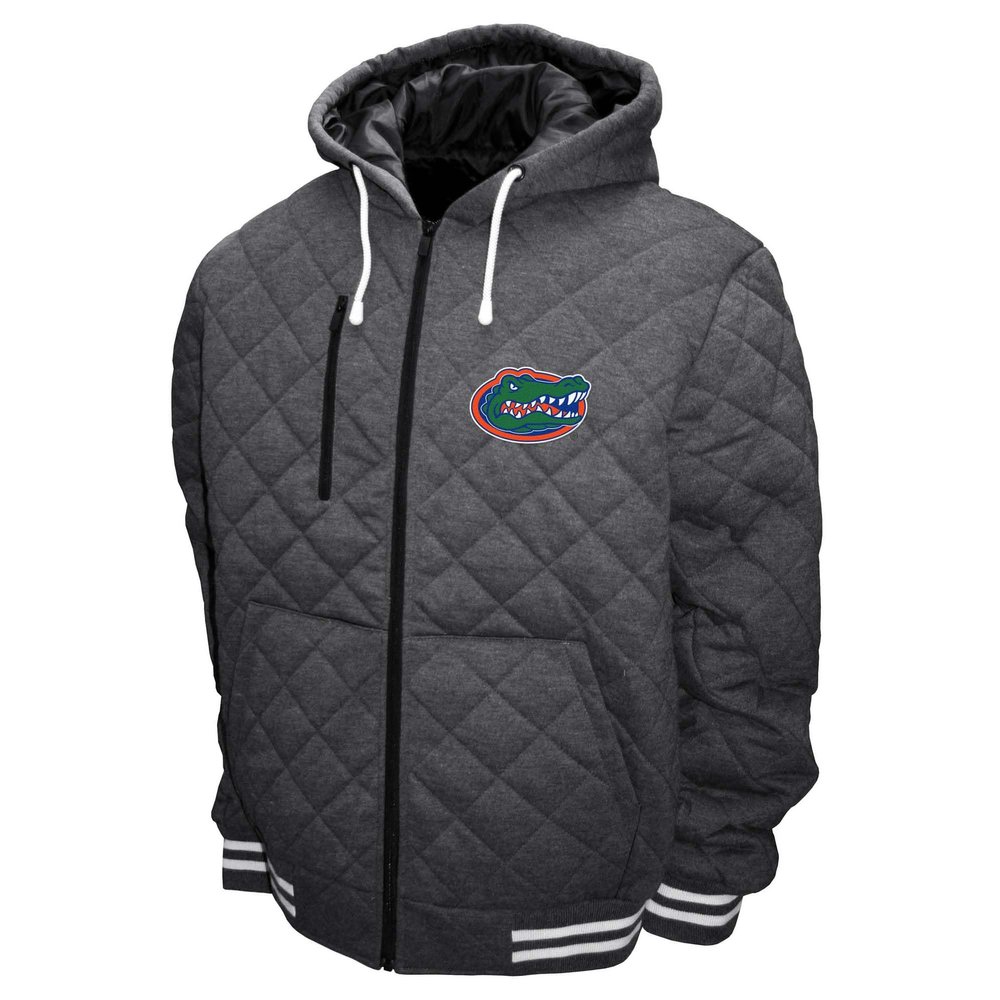 Franchise Club Mens Diamond Quilted Full Zip Jacket (Florida, XX-Large)