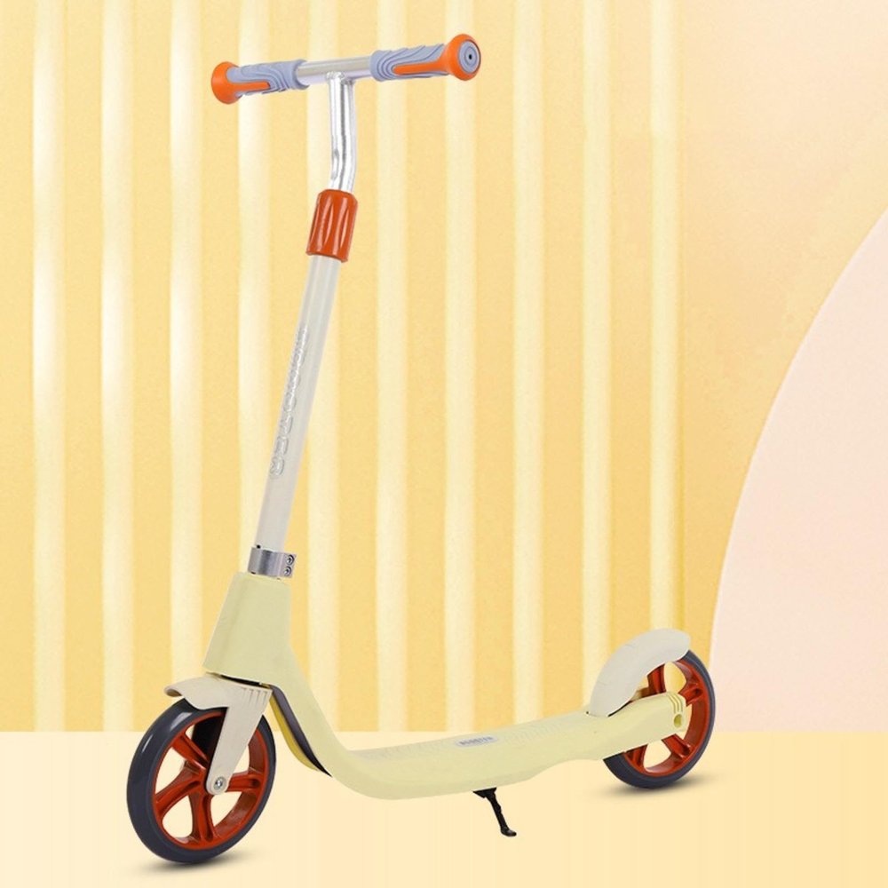 ShAzan Scooter Adult Two-Wheel Scooter Folding Pedal Luge