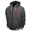 Franchise Club Mens Diamond Quilted Full Zip Jacket (Ole Miss, XX-Large) view 1