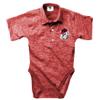 Wes and Willy Baby Sports Fan Polo Snap Suit Romper Infant Cloudy Yarn Golf Creeper (Georgia, 6M) view 1