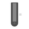 Silicone Dashboard Waterproof Protective Cover Case Compatible with XiaoMi Electric Scooter 4 Pro Display Screen Circuit Board Covers Parts (Color : Black) view 1