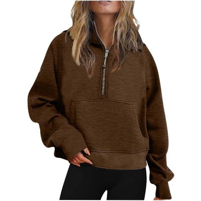 XUNRYAN Womens Fall Fashion Sweatshirts Long Sleeve Crew Neck Pullover Sweatshirt Casual Outfits 2023 Fall Clothes
