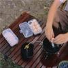 KIRYU Outdoor Egg Holder, Plastic Portable Camping Shockproof and Leakproof 3/4/8 Eggs Carrier Container Case for Kitchen BBQ Travel Refrigerator (B) view 2