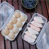 KIRYU Outdoor Egg Holder, Plastic Portable Camping Shockproof and Leakproof 3/4/8 Eggs Carrier Container Case for Kitchen BBQ Travel Refrigerator (B) view 4