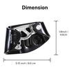 Ito Rocky Foot Ascender Riser - Rope Climbing Equipment for SRT Climbing & Tree Arborist Climbing Device - Left Black view 4