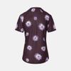 Giro Womens Roust Jersey - Dark Cherry Daysies - Size L view 2
