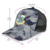 Strategic Air Command Trucker Hat - Mesh Baseball Snapback Cap for Men Outdoors Camouflage view 3