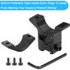 LONSEL 1'' Dovetail Scope Rings, 2 Pack High Profile or Medium Profile 1 Inch Scope Mount Rings for 11mm Dovetail Rails (Single Screw - High Profile - 2 Pcs) view 3