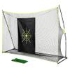 Elite Athletics Golf Practice Net and Chipping Net with Golf Mat, Impact Target, Rubber Tee, and Carry Bag for Backyard, Garage, and Indoors view 1