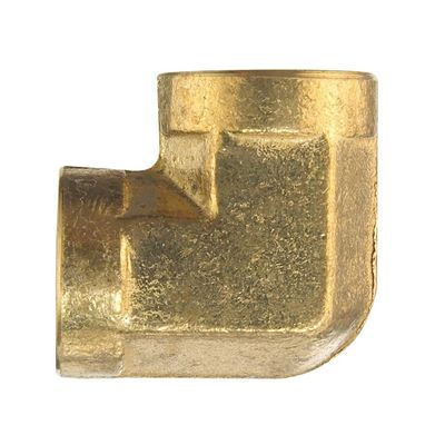 HOMEPLUS+ 1/2 in. FPT X 1/2 in. D FPT Brass 90 Degree Elbow