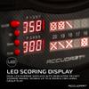Accudart NOVA Electronic Dartboard - 35 Game Modes - 580 Game Variations - Advanced Features - Top Mount LED Lighting for No Shadow Play - LED Scoring Display - Dual Power - Includes Soft Tip Darts view 4