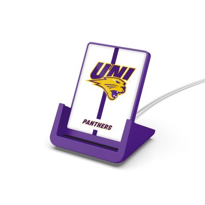 SOAR NCAA Cell Phone Wireless Charging Stand V.4, Northern Iowa Panthers