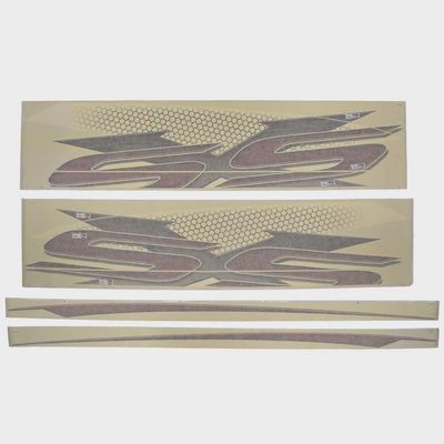 Chaparral Boat Graphic Hull Decal 14.00387 | 256 SSX Emblem (Set of 4)