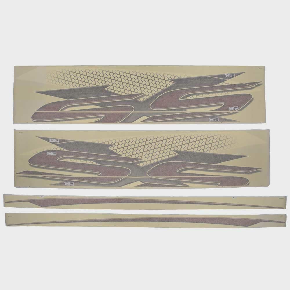Chaparral Boat Graphic Hull Decal 14.00387 | 256 SSX Emblem (Set of 4)