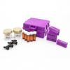Leerburg Five Odor Scent Kit - No Odors Included, Empty Training Set for Scent Work or Police or Military Detection Dog Training (Purple), 5 Earth Magnet Odor Boxes - Supply Your Own Training Odors view 1