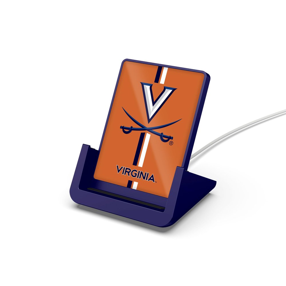 SOAR NCAA Cell Phone Wireless Charging Stand V.4, Virginia Cavaliers