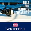 PENN Wrath II Saltwater Spinning Fishing Reel, Size 5000, Right/Left Handle Position, Corrosion-Resistant Graphite Body, Machined Anodized Aluminum Spool view 2