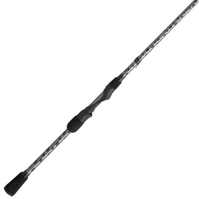 Abu Garcia 7' Vengeance Spinning Fishing Rod, 2-Piece Rod, Medium Rod Power, Fast Action, Custom Ergonomic Reel Seat, Comfortable EVA Handle, 24-Ton Graphite Blank