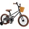 Retrospec Beaumont Mini 16 Inch Kids Bike for 4-6 Year-olds with Cushioning Tires, V-Brakes, Training Wheels, Basket and Bell for Boys and Girls Childrens Bicycle view 2