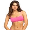 Roxy Women's Bralette Bikini Top  Quick-Dry Swim Top, Removable Pads, UPF 50+ Sun Protection, Pink, Large view 3