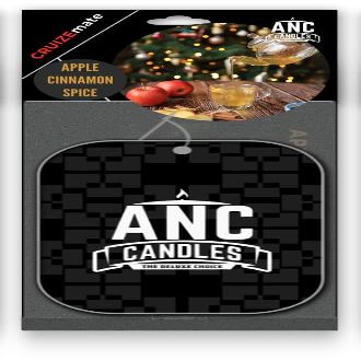 Apple Cinnamon & Spice Car Air Freshener With Odor Eliminator.