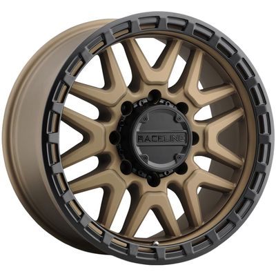 Raceline Wheels KRANK Matte Bronze Wheel (20 x 9. inches /8 x 165 mm, 0 mm Offset)