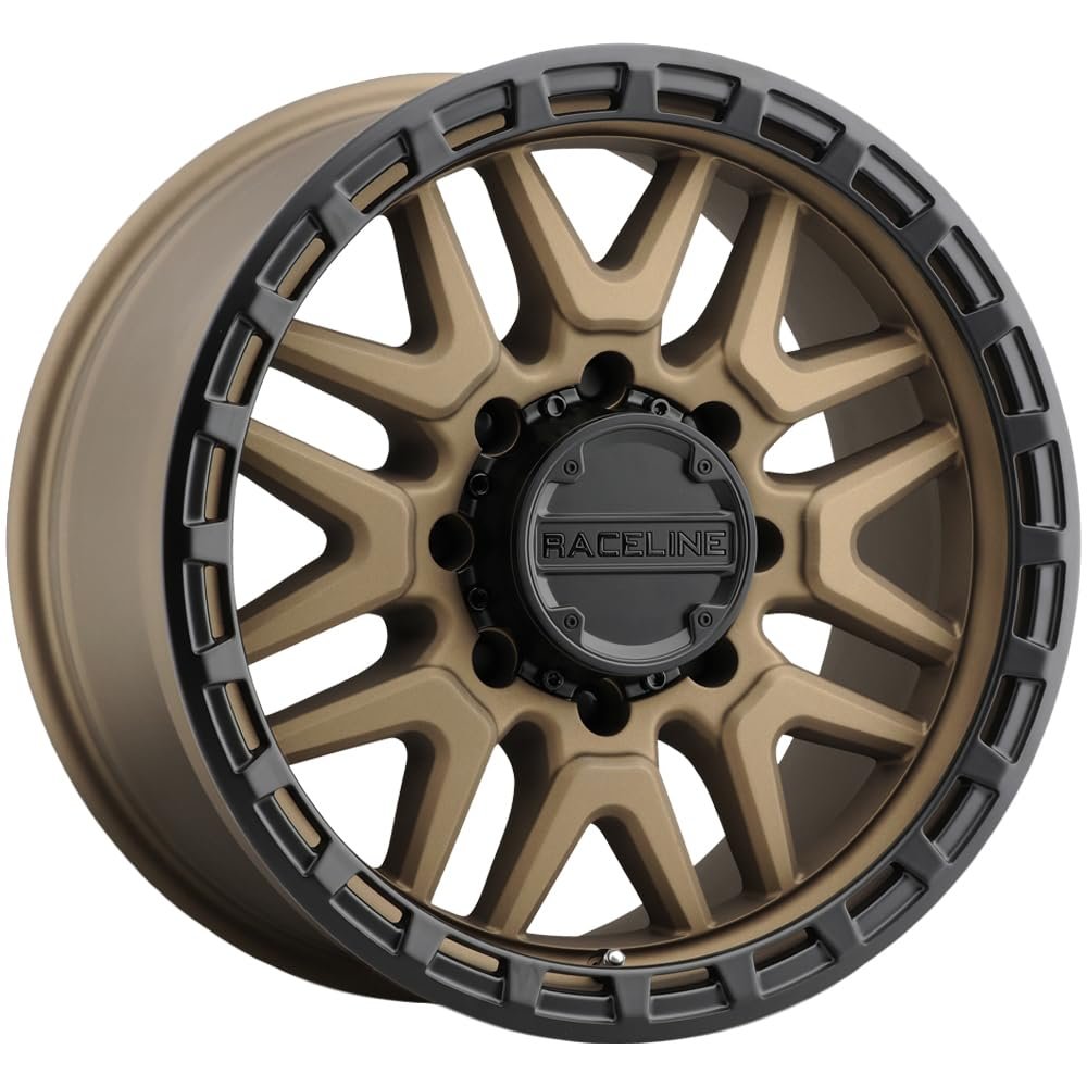 Raceline Wheels KRANK Matte Bronze Wheel (20 x 9. inches /8 x 165 mm, 0 mm Offset)