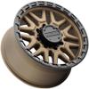 Raceline Wheels KRANK Matte Bronze Wheel (20 x 9. inches /8 x 165 mm, 0 mm Offset) view 2