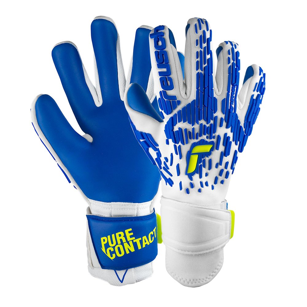 Reusch Pure Contact Freegel Gold X Goalkeeper Gloves, Size 10