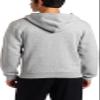 Soffe Mens Classic Zip Front Hooded Sweatshirt Oxford view 2