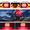 ihreesy Bike Tail Light with Remote Control,Waterproof Warning Cycling Light Universal Bike Brake Rear Lights Rechargeable Bike Turn Signals Lights for Night Cycling view 4