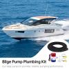 Bilge Pump Kit, 1-1/8 Inch Dia Bilge Pump Installation Kit, Boat Bilge Water Pump, 12V 1100gph Electric Boat Bilge Water Pump, 6 FT Hose, for Boating Aquaculture Industrial Use view 3