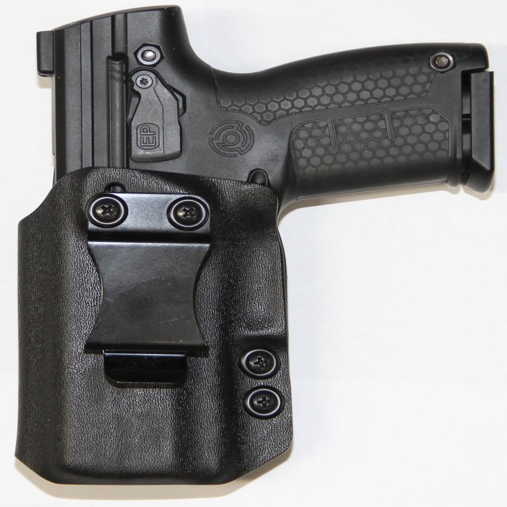 REVKEL Custom Kydex Molded IWB Holster for Byrna EP/HD/SD/HDXL/SDXL/LE Gun Police Tactical Black. Hand Crafted in Texas, USA. (HD, Right Hand Draw)