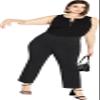 Avenue Women's Plus Size Super Stretch Trouser Black view 1