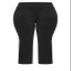 Avenue Women's Plus Size Super Stretch Trouser Black view 4