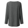 Women's Plus Size Tops Womens Tunics or Tops to Wear with Leggings Long Sleeve Loose Fit Fall Clothes Crewneck Gradient Comfy Shirts Blouses view 4