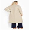 Avenue Women's Plus Size Cardigan - Paris Longline Oatmeal view 3
