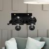 Sosoport Hanging Hanger Barbell Rod Storage Rack Creative Indoor Dumbbell Holder for Home Gym Simple Design Smooth Finish Prevents Rolling Floor Scratches Position Organizer view 2