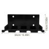 Sosoport Hanging Hanger Barbell Rod Storage Rack Creative Indoor Dumbbell Holder for Home Gym Simple Design Smooth Finish Prevents Rolling Floor Scratches Position Organizer view 3