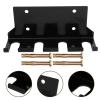 Sosoport Hanging Hanger Barbell Rod Storage Rack Creative Indoor Dumbbell Holder for Home Gym Simple Design Smooth Finish Prevents Rolling Floor Scratches Position Organizer view 4