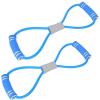 UPgLow Open Back Chest Expansion Yoga Fitness Elastic Rope Tension Band 8 Words Pulling Rope Eight Words Chest Expander view 1
