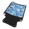 Airshi Scuba Diving Back Plate, Scuba Diving Backboard Cushion Comfortable Stainless Steel Gas Eye for Diver (Camouflage Blue) view 3