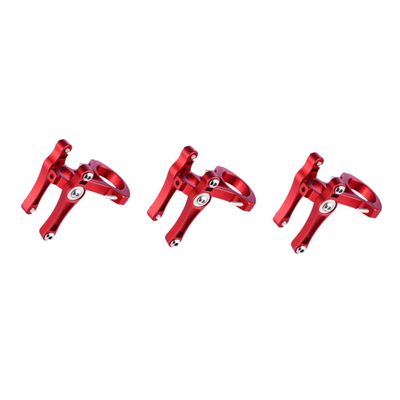 BESPORTBLE 3pcs Aluminum Alloy Bike Bottle Conversion Holder Compact Kettle Rack Clamp for Road Mountain and Folding and Stylish Water Bottle Support