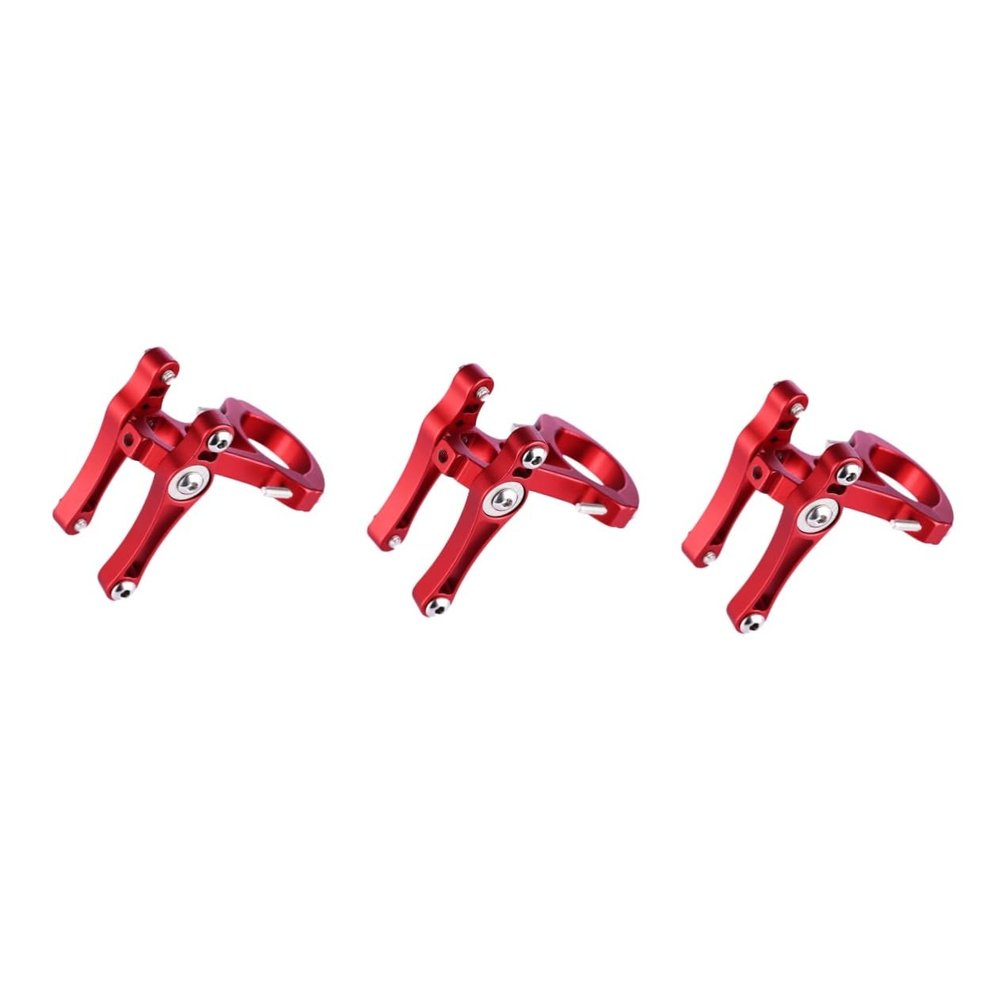 BESPORTBLE 3pcs Aluminum Alloy Bike Bottle Conversion Holder Compact Kettle Rack Clamp for Road Mountain and Folding and Stylish Water Bottle Support