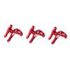 BESPORTBLE 3pcs Aluminum Alloy Bike Bottle Conversion Holder Compact Kettle Rack Clamp for Road Mountain and Folding and Stylish Water Bottle Support