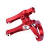 Kisangel 3pcs Aluminum Alloy Bike Bottle Holder Conversion Rack Easy Install Dual Clamp for Compatible Types view 1