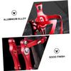 Kisangel 3pcs Aluminum Alloy Bike Bottle Holder Conversion Rack Easy Install Dual Clamp for Compatible Types view 2