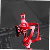 Kisangel 3pcs Aluminum Alloy Bike Bottle Holder Conversion Rack Easy Install Dual Clamp for Compatible Types view 3