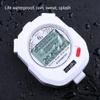 MDybf Stopwatch Waterproof,Stop Watches 3 Rows of 60 Laps,Split Timing,Anti-Fall and Anti-Vibration,Swimming and Running,Coach Training (Color : White, Size : 60 laps) view 4