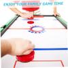 BESPORTBLE 2sets Air Hockey and Replacement Pucks and Felt Pads for Enhanced Tabletop Hockey Games view 3